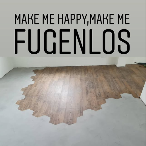 Designboden Fugenlos mit Vinyl